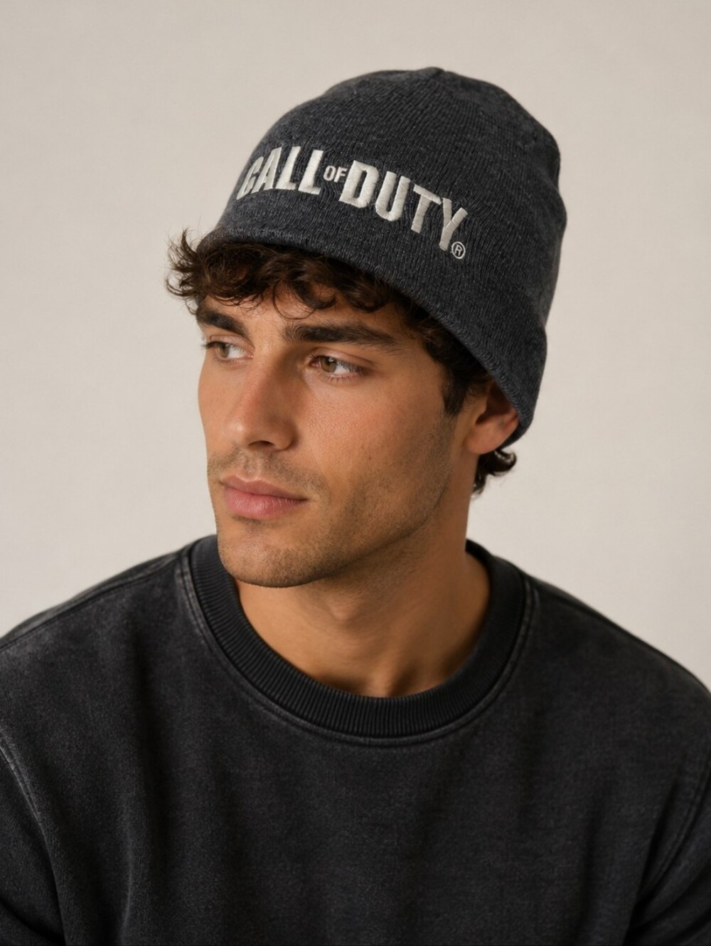Official Activision Call of Duty Gray Knit Promo Beanie 2017
